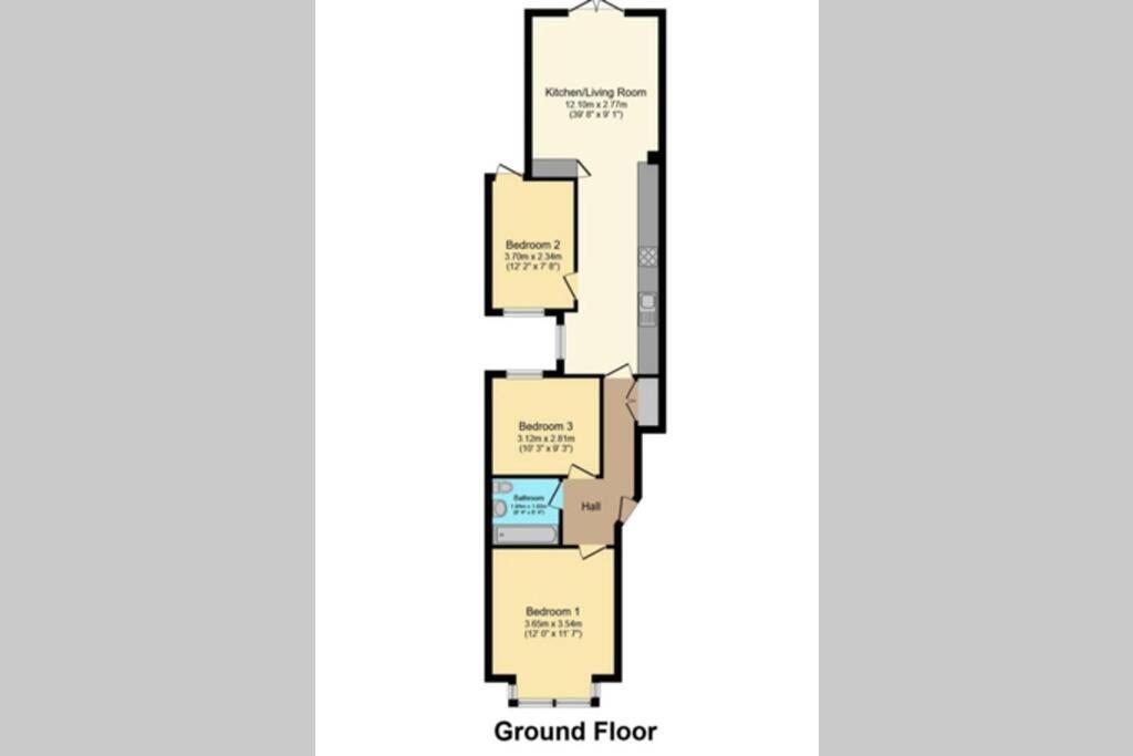 Contemporary 3 Bed Apartment In Hendon Central. Extérieur photo